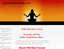 Tablet Screenshot of palurainbowsong.com